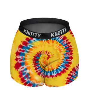 BeChill™ Yellow Pixelated Tie-Dye Boxer