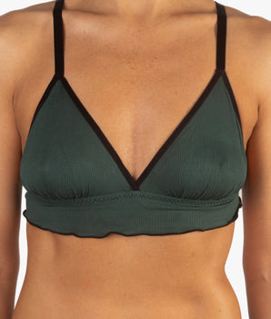 AiraModal™ Evergreen Ruffle Bra