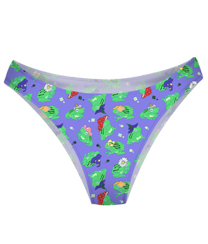 AiraModal™ Frogs In Hats High-Cut Brief