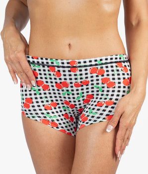 AiraModal™ Retro Cherries Boy Short