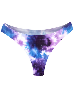 AiraModal™ Violet Acid Wash Mid-Rise Thong