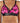 BeChill™ Pink Punk Rock Tie-Dye Wrap Bra