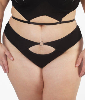 Black Widow Sheer Brief