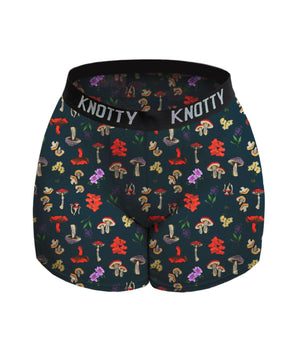 BeChill™ Blue Retro Mushrooms Boxer