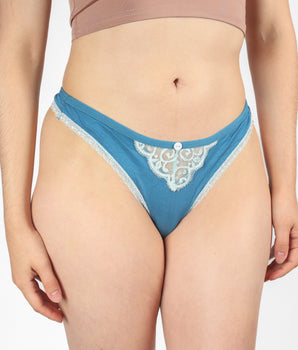 AiraModal™ Breezy Lace Button Thong