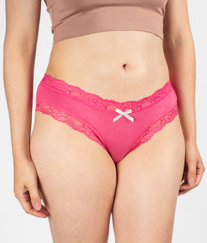 BeChill™ Electric Pink Lace Cheeky