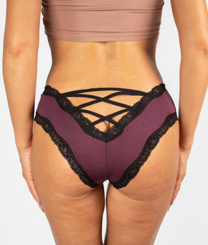 AiraModal™ Lace-Up Purple Brief