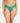 AiraModal™ Teal and Metallic-Lace Thong