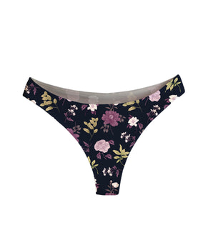 BeChill™ Vintage Florals Mid-Rise Thong