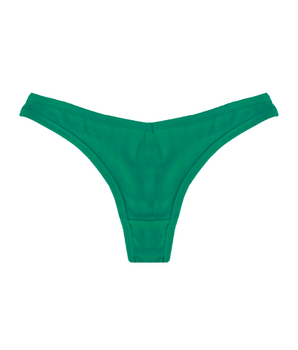 AiraModal™ Green Goddess Ribbed Thong