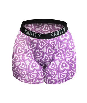 BeChill™ Purple Hearts Boxer