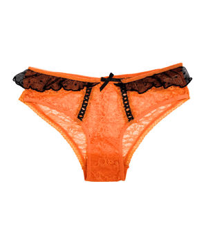 Pumpkin Lace Cheeky